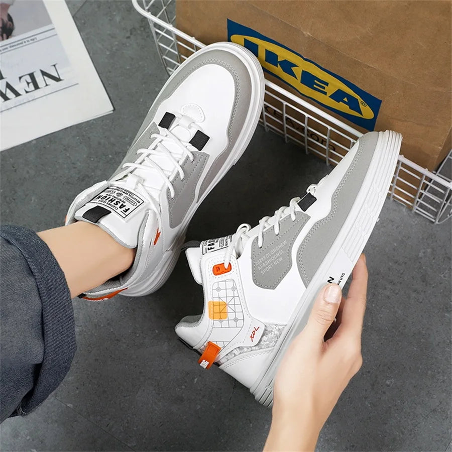 Men's Casual Sport Shoes Anti-Slip Good Grip Outdoor Versatile Skate Shoes Comfortable All Seasons Men Footwear