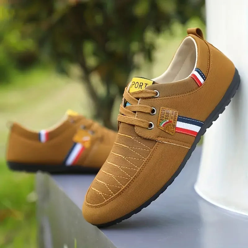 New Men's Loafers, Lightweight, Non-Slip, Breathable, Wear-Resistant Sports Shoes, Running Sports, Fashionable, Multi-Functional Casual Shoes0