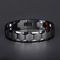 Men's Magnetic Bracelet, Stainless Steel Men's Bracelet, Men's Jewelry Gift Bracelet with Adjustable Size