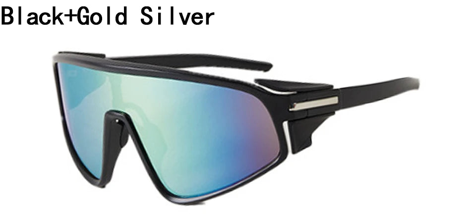 Oversized Sunglasses Men Brand Designer Mirror Sun Glasses for Men Driving Fishing Eyewear Accessories Male Gafas UV400