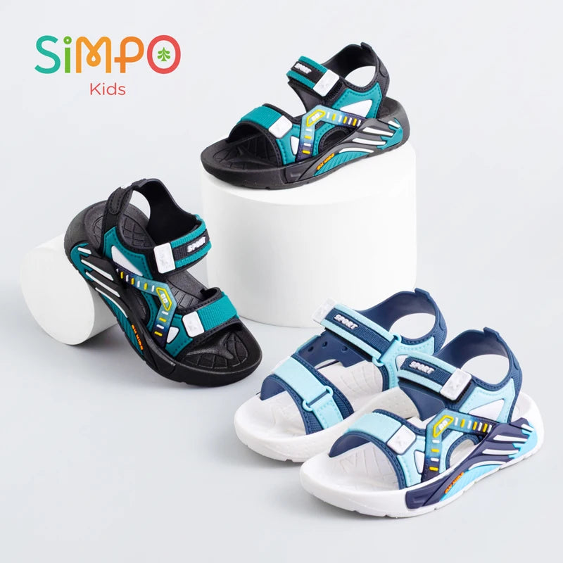 Summer Kids' Sandals Unisex Soft Bottom Casual Beach Shoes for Primary School Students Boys & Girls