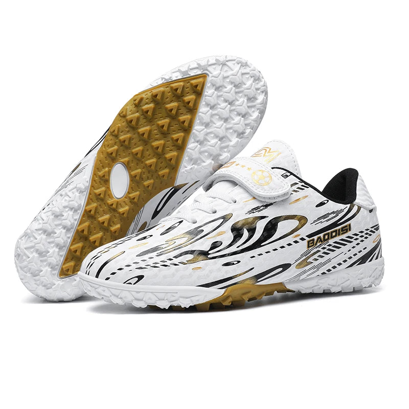Kids Soccer Cleats Boys Girls Training Football Cleats Youth Soccer Shoes for Little/Big Professional Athletic Outdoor Football