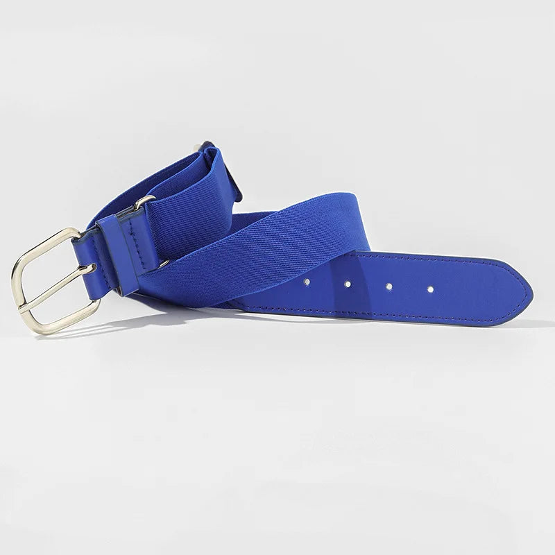 Men Elastic Belt Sports Baseball Strap High Quality Fashionable Trendy Casual Versatile Daily Use Club Belt 6 Color