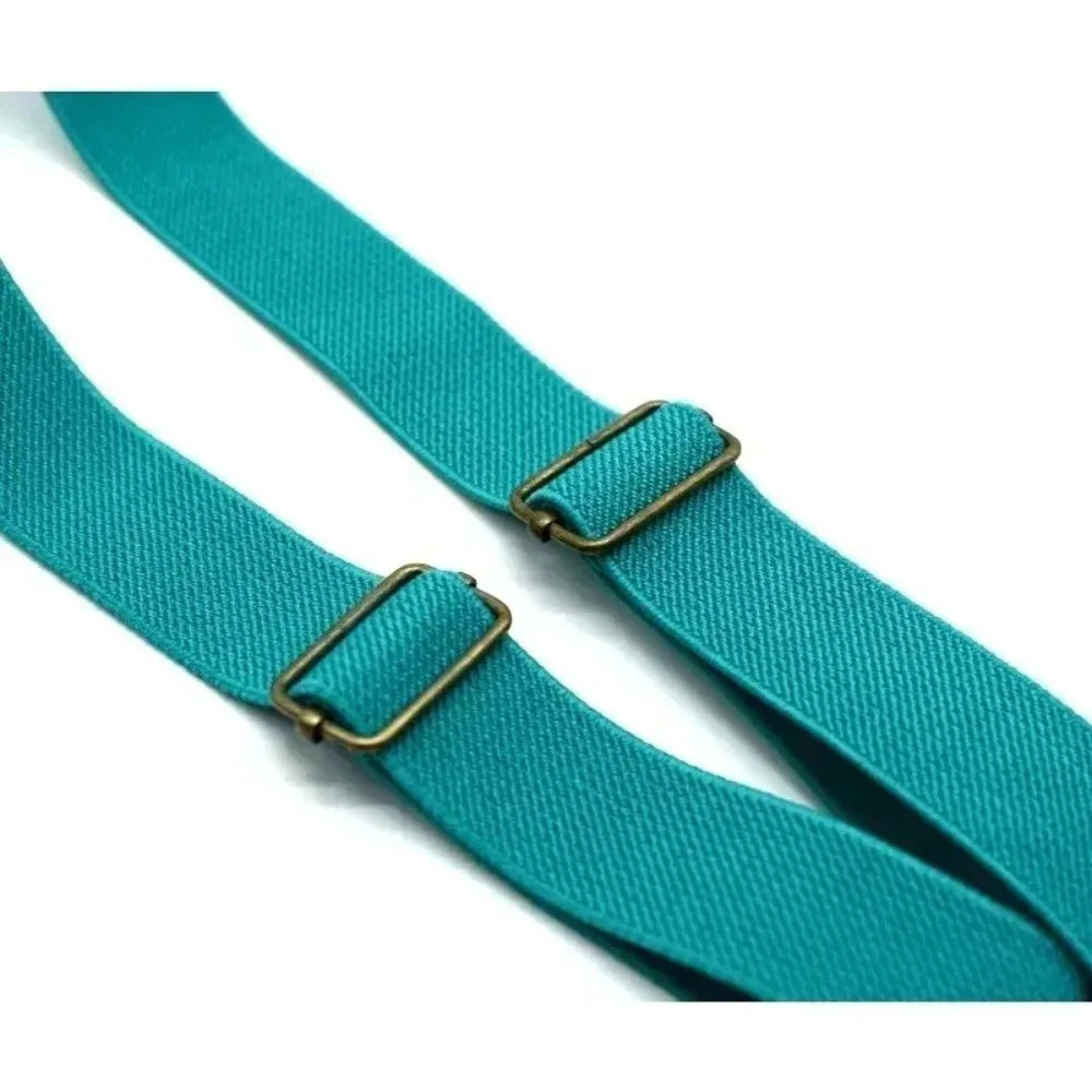 Kids Adjustable Elastic Suspenders Braces for Boys Girls Children Wedding Party Fashion Accessories Black