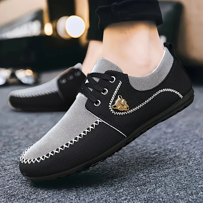 Men's Loafers with a Comfortable and Breathable Upper, Lightweight and Durable Sole, Suitable for Business Activities, Daily Casual Wear, Etc