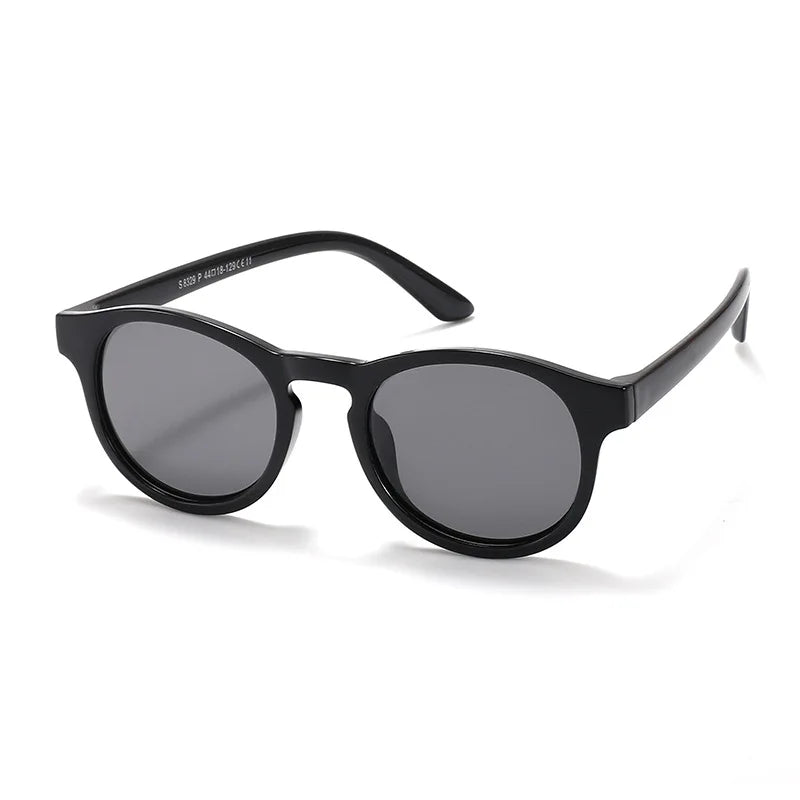 Fashion Round Kids Sunglasses Boys Girls Polarized Sun Glasses Light Weight Silicone Children Shades