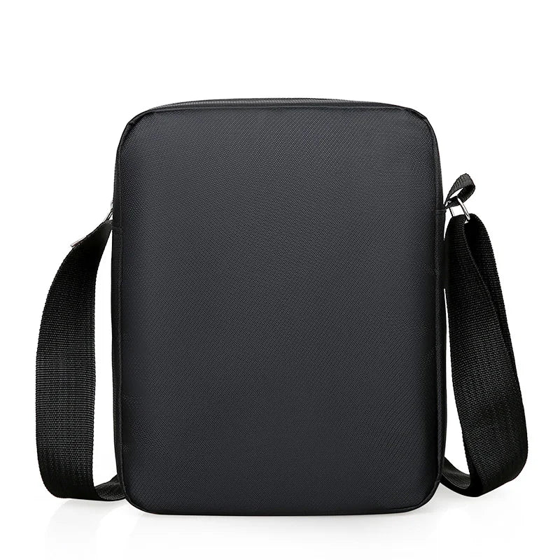 Men's Shoulder Bag Business Leisure Large Capacity Portable Handbag Multi Layer Waterproof Summer Male's Crossbody Bags