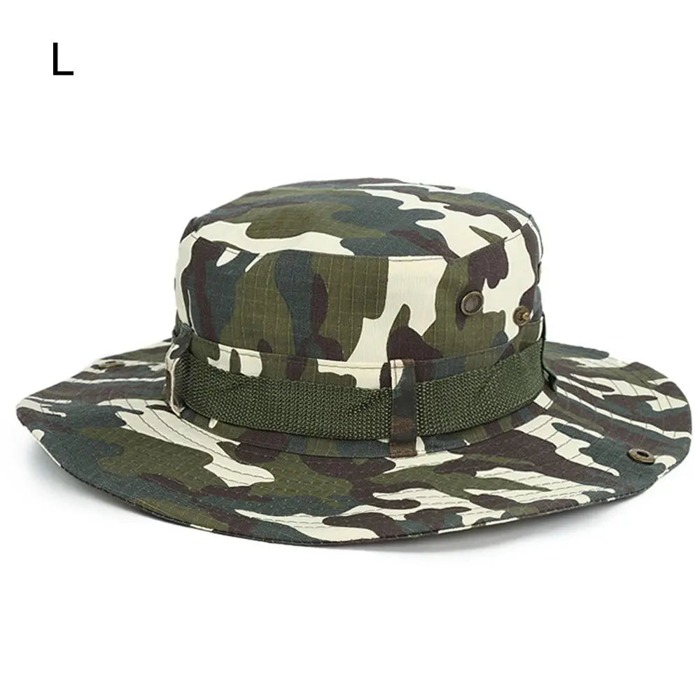 Men's Bucket Hats Women Hiking Camping Wide Brim Fishing Cap Boonie Hat Men's Bucket Hats Sun Hat