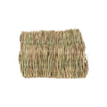 Household Woven Pet Accessories for Small Animal Bunny Hamster Sleeping Bed Grass Mat Pet Cage Pad Rabbit Grass Chew Mat