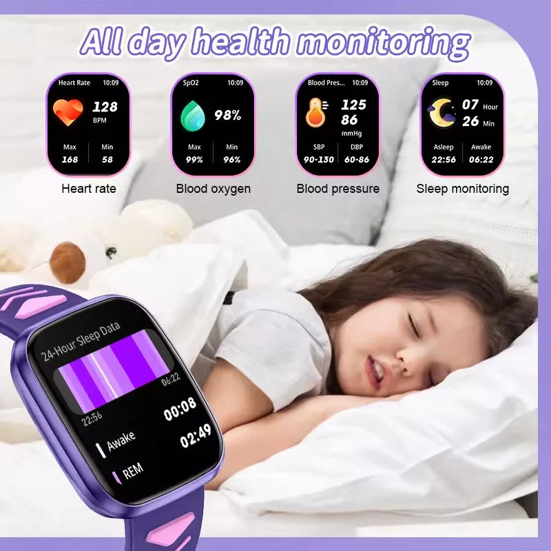 New Kids Smart Watch Child HD Touch Screen Games Smartwatch Music Watch Boy Girl Gift Children Smartwatch For IOS Android