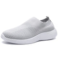 Knitted Sneakers for Women 2024 Autumn Slip on Breathable Mesh Casual Shoes Woman Flat Heels Plus Size Loafers Zapatos Mujer