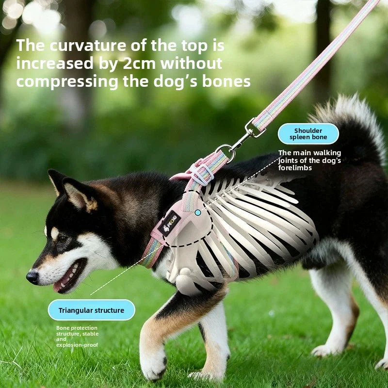 1pc Adjustable Pet Harness Leash Suitable for Small Medium-Sized Dogs Cats for Outdoor Activities