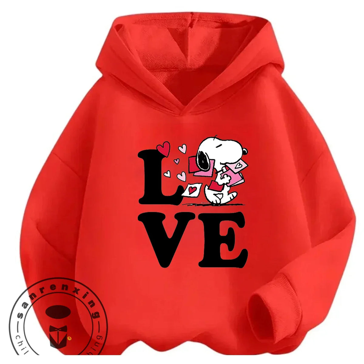 Fashion Kawaii Kids Hoodie Cute Cartoon Graphic Autumn Winter Casual Sweatshirt Snoopy 3 14