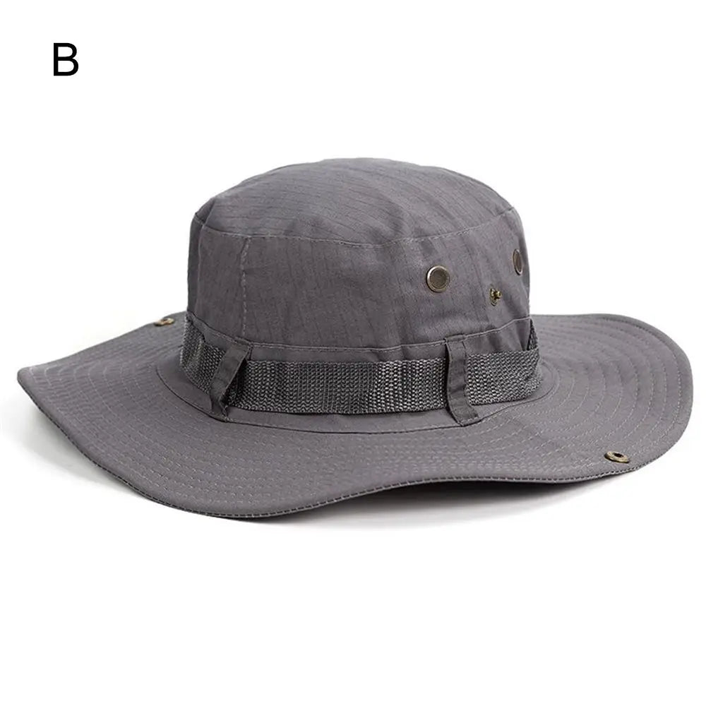 Men's Bucket Hats Women Hiking Camping Wide Brim Fishing Cap Boonie Hat Men's Bucket Hats Sun Hat