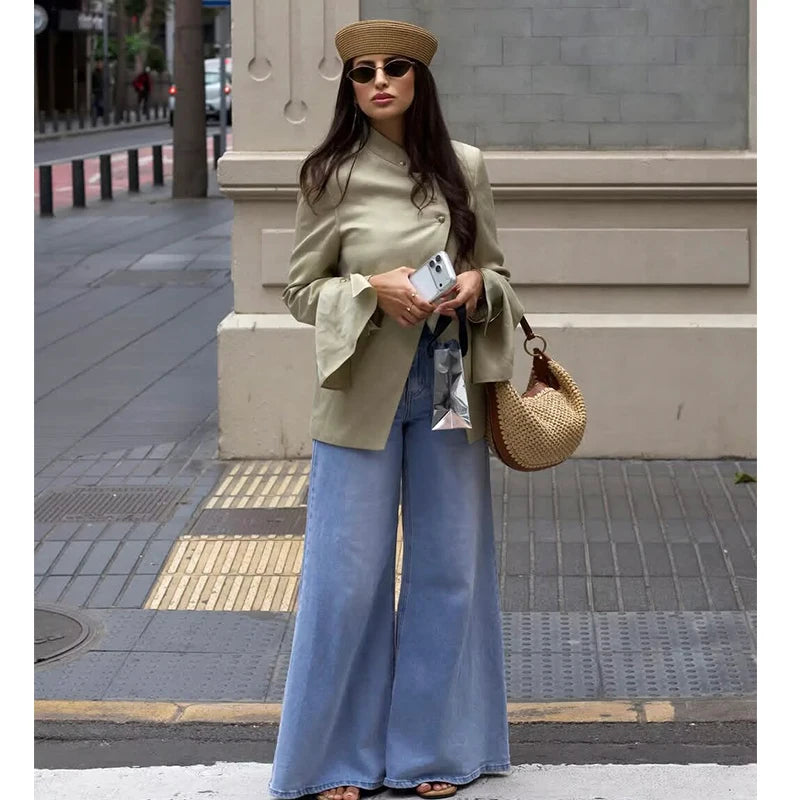 Spring 2026 New Women's Blazers Fashion Elegant Office Women's Jackets Chic Youth Holiday Party Suit Jackets Street Spring Coats