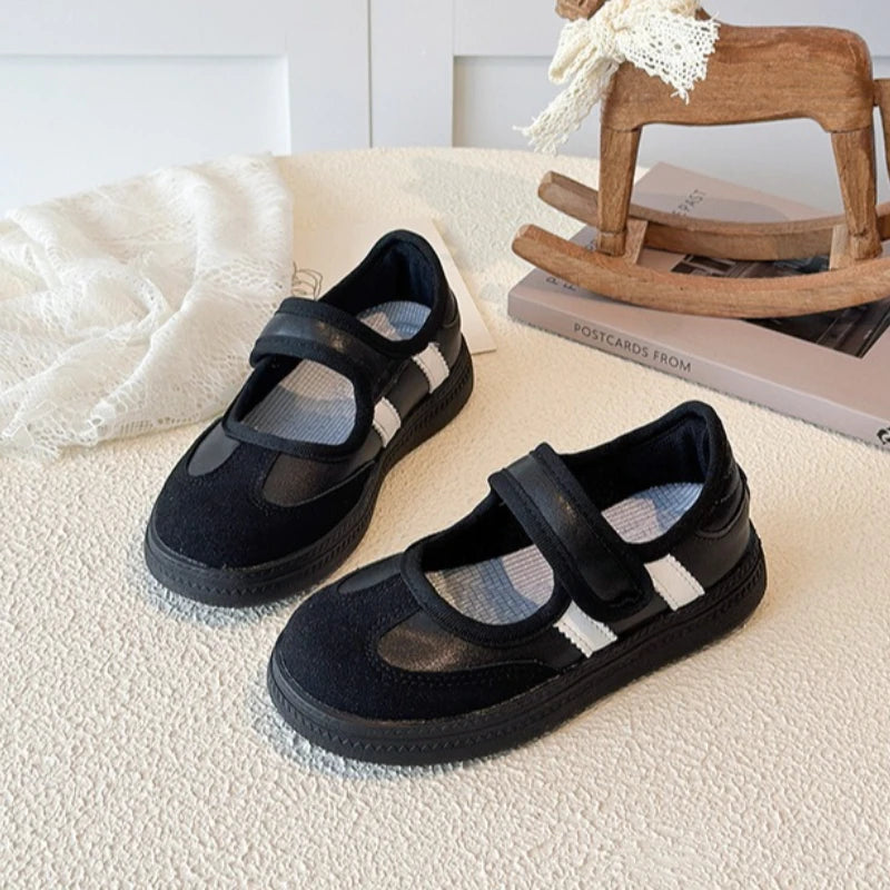 Children's Casual Sneakers for Ages 3-18 Red Boys' and Girls' All-Season Shoes White Soft-Sole Anti-Slip Training Shoes for Kids
