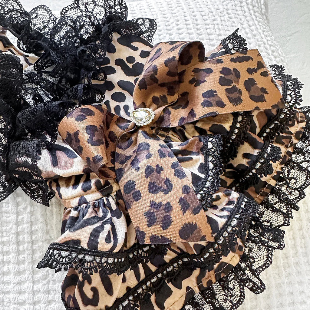 Leopard Clothes For Puppies Clothing For Dog And Cat Small Breed Dress Chihuahua Yorkshire Pet Animal Female Summer Doggie Wear