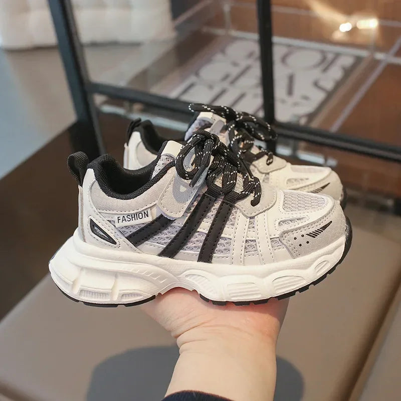 Children's Sneakers Boy 2025 Spring New Platform Running Shoes for Girls Lightweight Versatile Kids Causal School Sports Shoes
