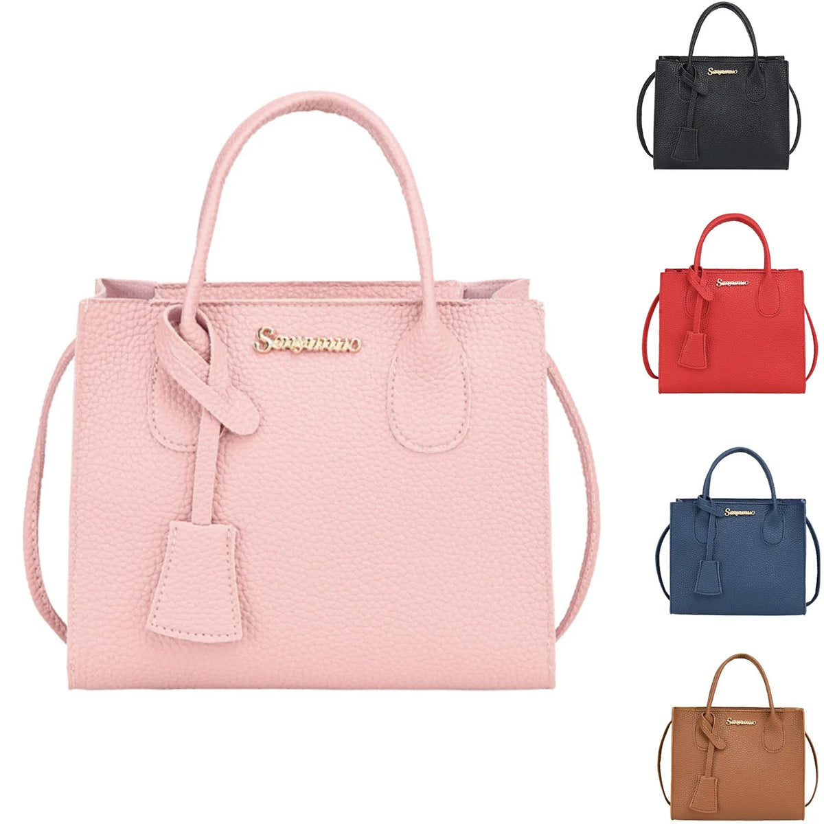 Women's Tote Bag Versatile Large Capacity Ladies Shoulder Bag Casual Pu Leather Crossbody Bags Fashion Handbags