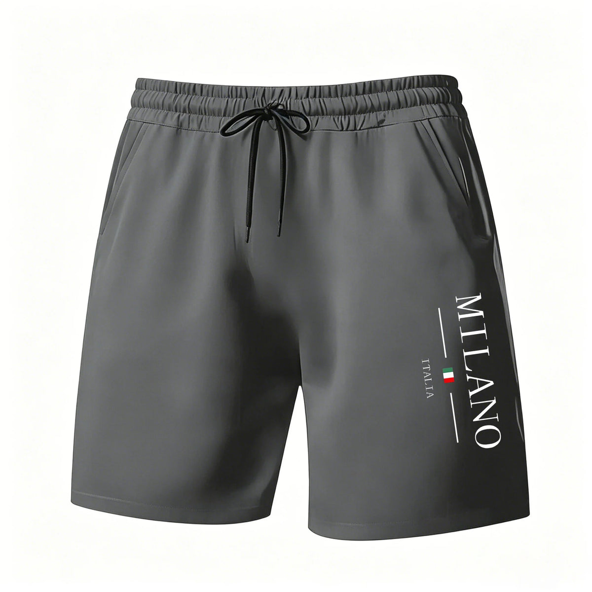 Men's Sport Shorts Sportswear Summer Running Shorts Beach Bottoms Milan, Italy print Jogging Training Short Pants