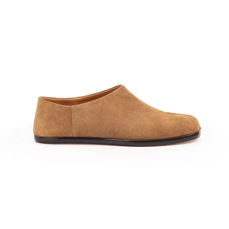 Women's Loafers Shoes Fashion Slip-On Flats Shoes Casual Comfortable Black/Brown Dress Shoes for Daily Wear Leather Loafers