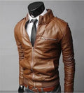 MRMT 2026 Brand New Men's  Motorcycle Leather Jacket Slim Men Leather Jacket Outer Wear Clothing For Male Garment Man Jackets