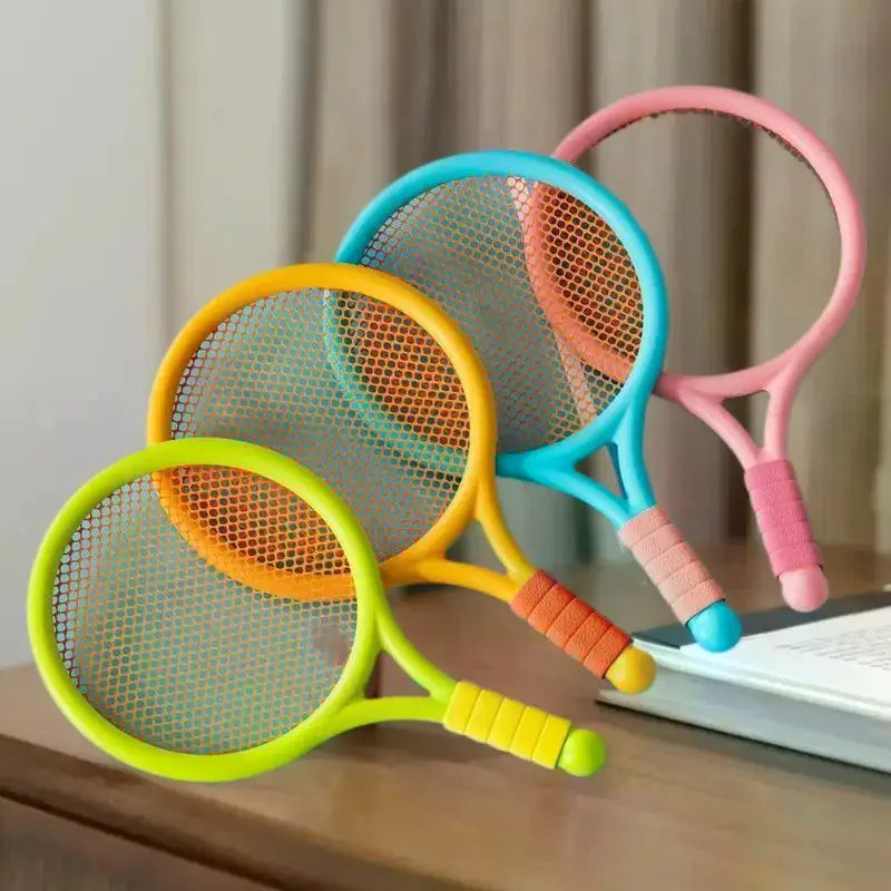 Tennis and Badminton Rackets for Kids, Lightweight Children's Interactive Sports Toys Set