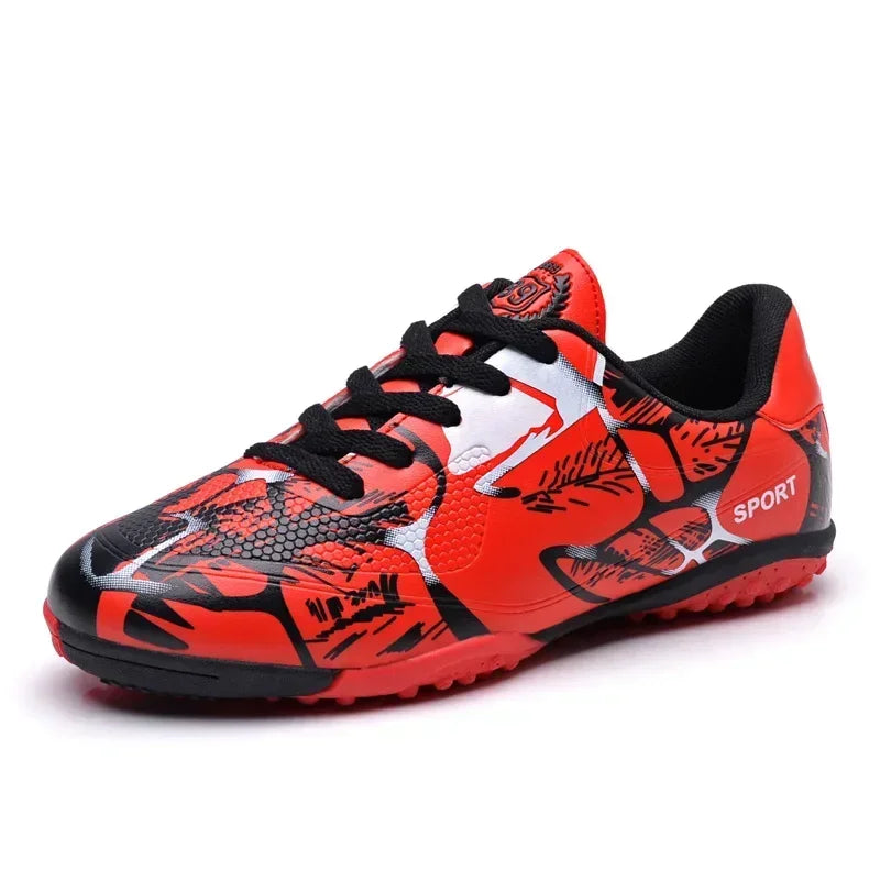 New Men Kids Soccer Shoes Non-Slip Grass Football Boots Boys Cleats Adult Professional Ultralight Training Shoes Drop Shipping