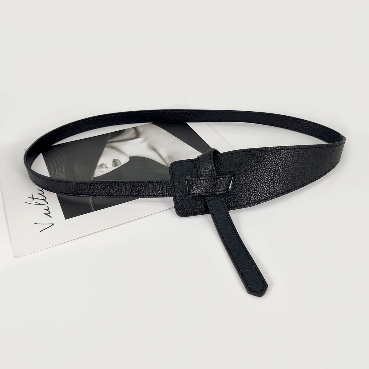 Fashion Belts For Women High Quality Knot Soft Pu Leather Long Waistband Female Wide Waist Coat Corset Belt Cummerbunds ﻿