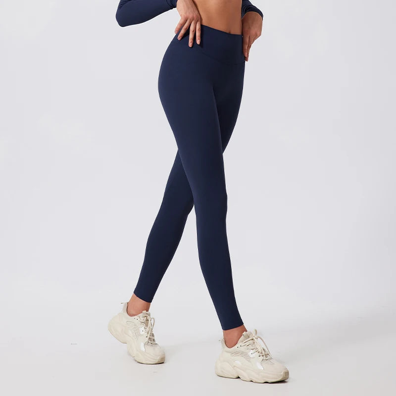 New Summer High Waist Sport Legging Women Breathable Tight Pants Outdoors Sportswear Woman Gym Sports Pants Yoga Women's Pants