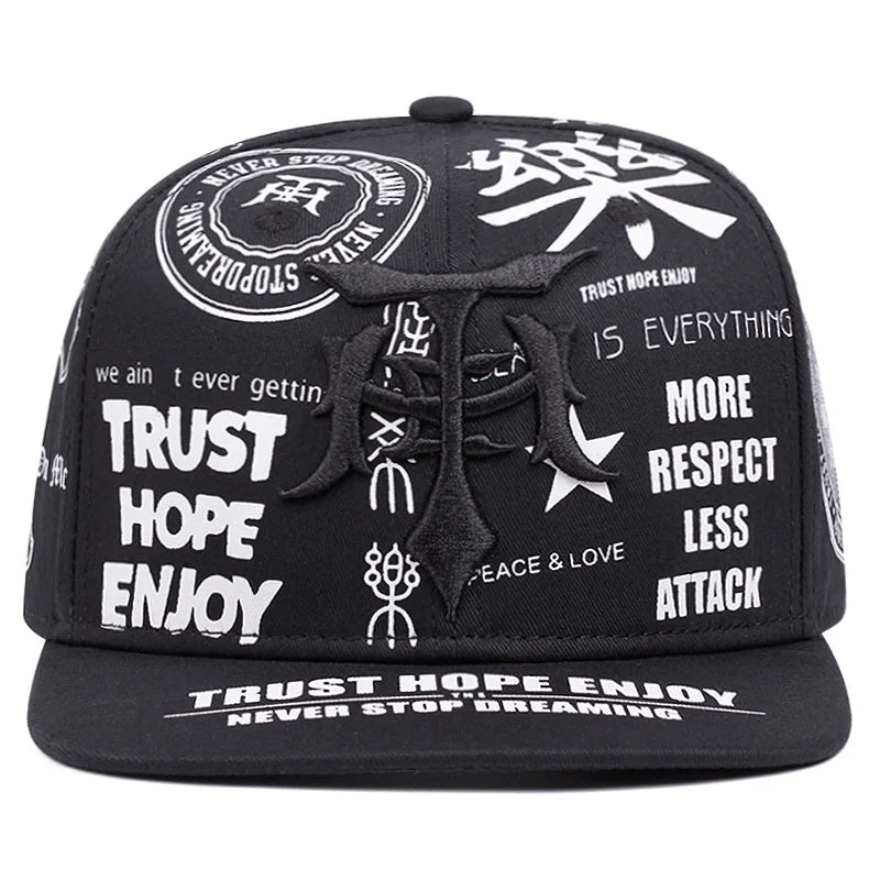 Fashion Men'S Hat Gothic Embroidered Baseball Cap Outdoor Sports Hip Hop Hat Street Casual Hat for Both Men And Women