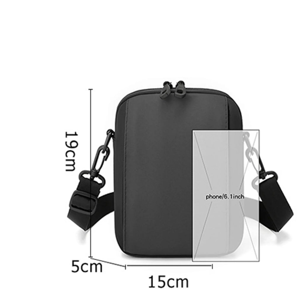 Simple Leisure Shoulder Bag For Men Multipurpose Waterproof Sling Bag For Fitness Sports New Fashion Messenger Crossbody Bags