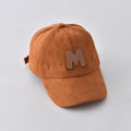 High Quality Suede Children Baseball Hat Fashion Kids Peaked Cap Girls Boys Solid Color Duck Tongue Caps Baby Outdoor Sun Visors