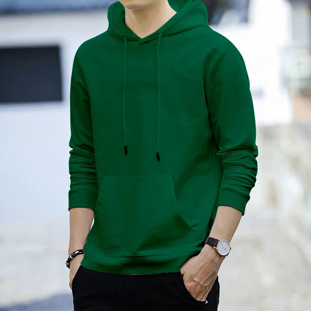 Hoodies New Men Harajuku Hooded Sweatshirts Casual All-match Pullover Streetwear Sweater Fashion Clothing Sweatshirt Hoodie