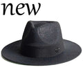 Panama Hat  Straw Hat Jazz  hat Men's and Women's  Sun Shading Beach Hat Sun Protection hat