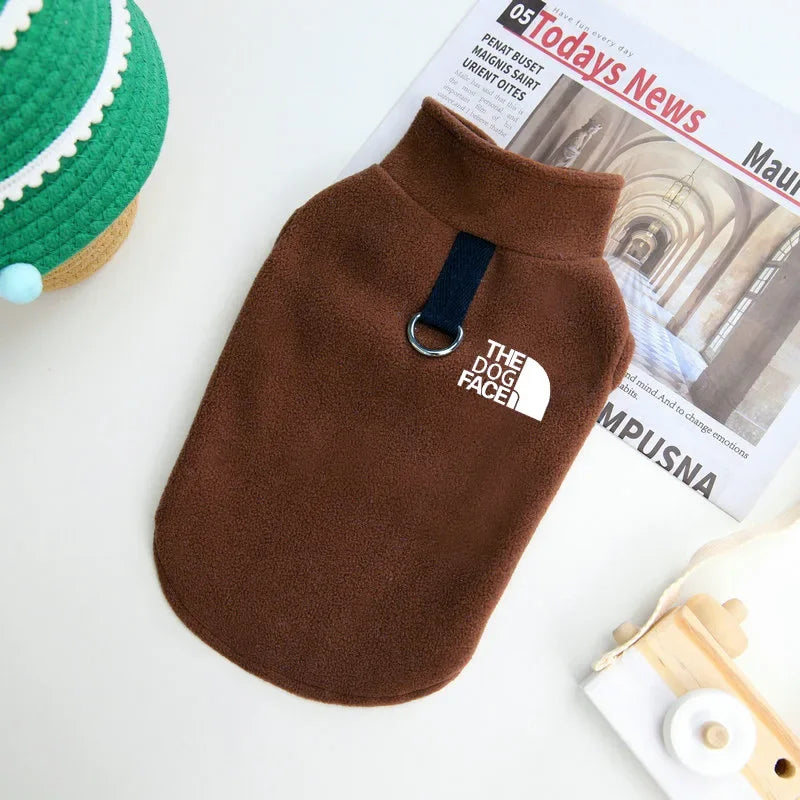 Pet Dog Clothes,Polar Fleece Warm Dog Vest,Fashion Comfortable and Breathable Dog Cothes,Clothes for Small and Medium-sized Dogs