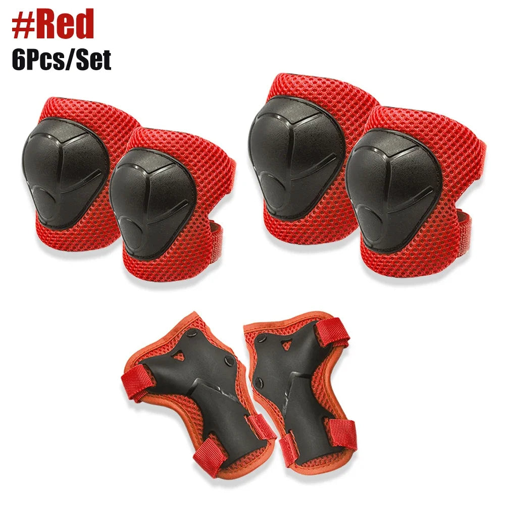Kids Knee Pads and Elbow Pads Guards Protective Gear Set Safety Gear for Roller Skates Cycling Bike Skateboard Sports