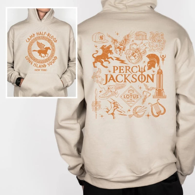 Unisex Camp Halfblood Sweatshirt Camp Half Blood Hoodie Camp Half Blood Chronicles Branches Sweater Percy Jackson Sweatshirt