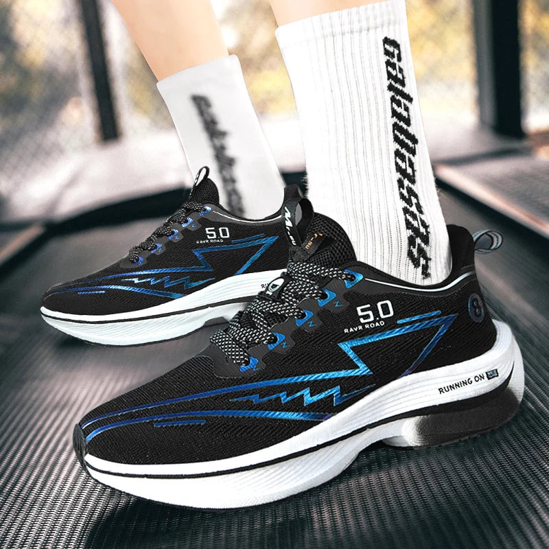 2026 New Men's and Women's Running Shoes Fashion Breathable Leisure Sports Shoes Anti-Slip Cushioning Comfortable Tennis Shoes