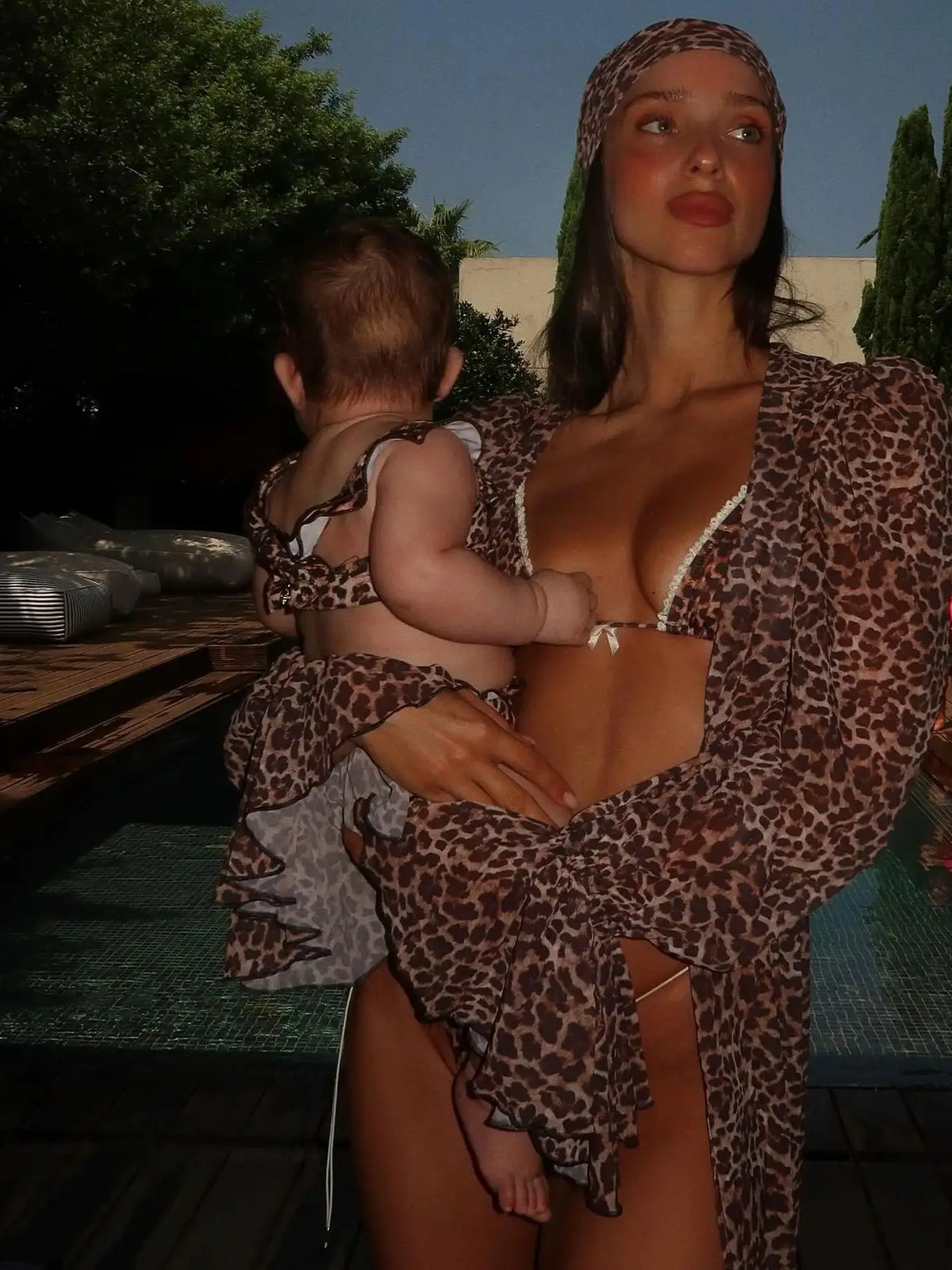 Leopard Bikini Swimsuit with Cover Up kimonos Swimwear Women Sexy Bathing Suit Bikini Set Swimming Suits Biquini