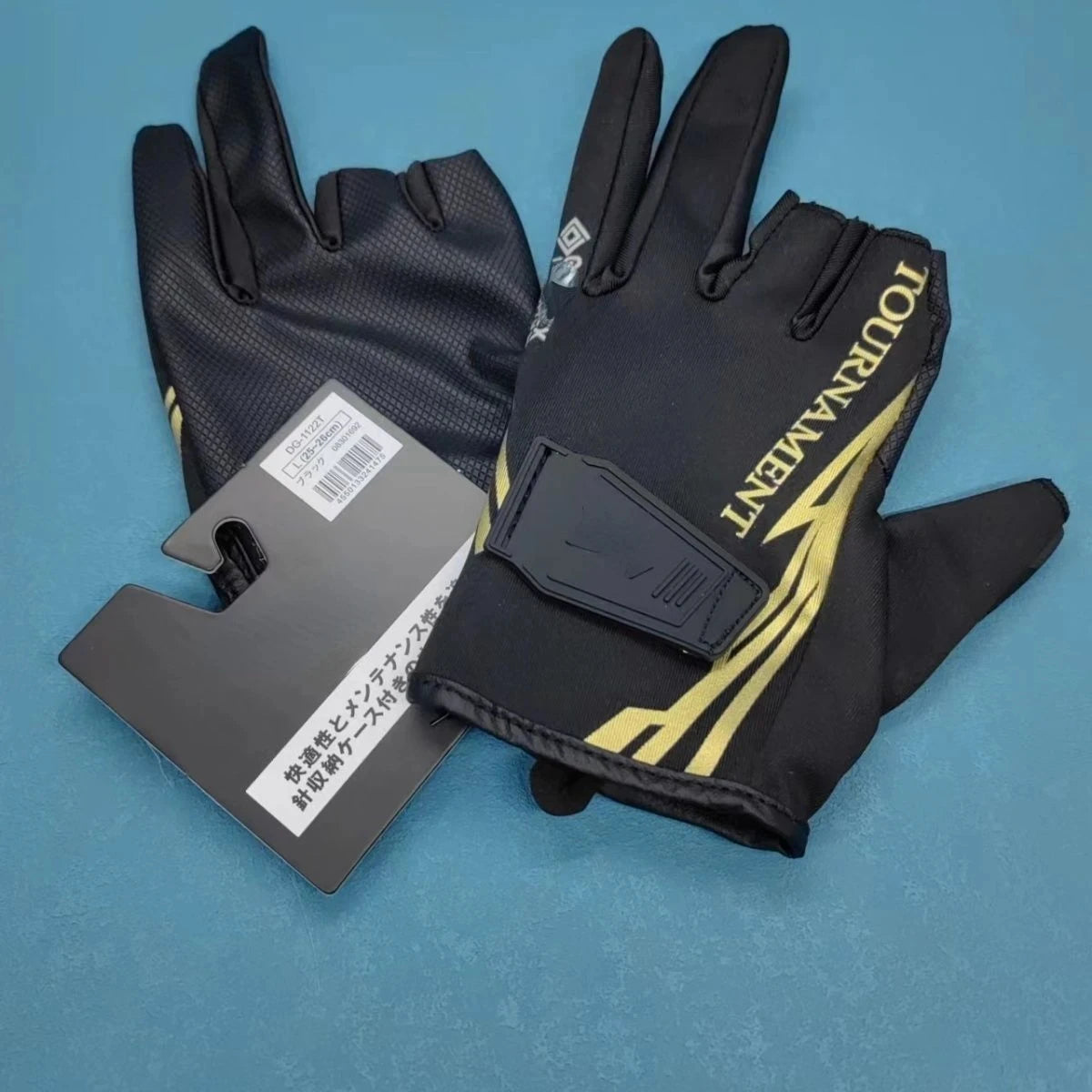 New Brand Fishing Gloves for Men Anti-Slip Breathable Quick-drying Soft Mesh Wear-resistant Three-finger Cut Gloves M,L,XL