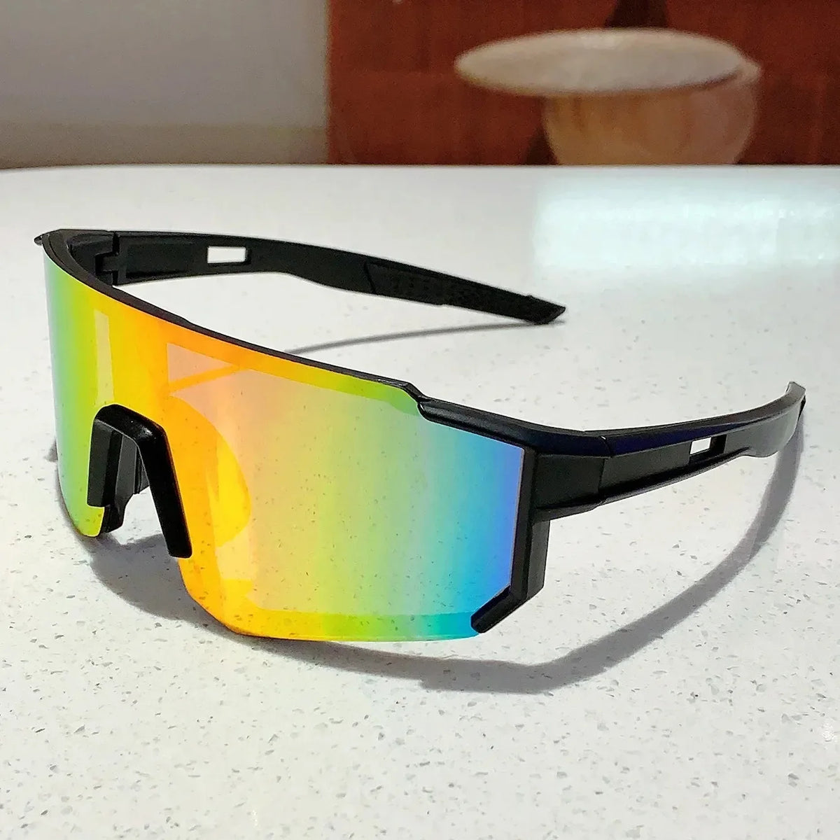 Outdoor Sports Sunglasses for Men Lightweight Oversized Male Shades Cycling Driving Fishing Fashion Mirror Sun Glasses Women