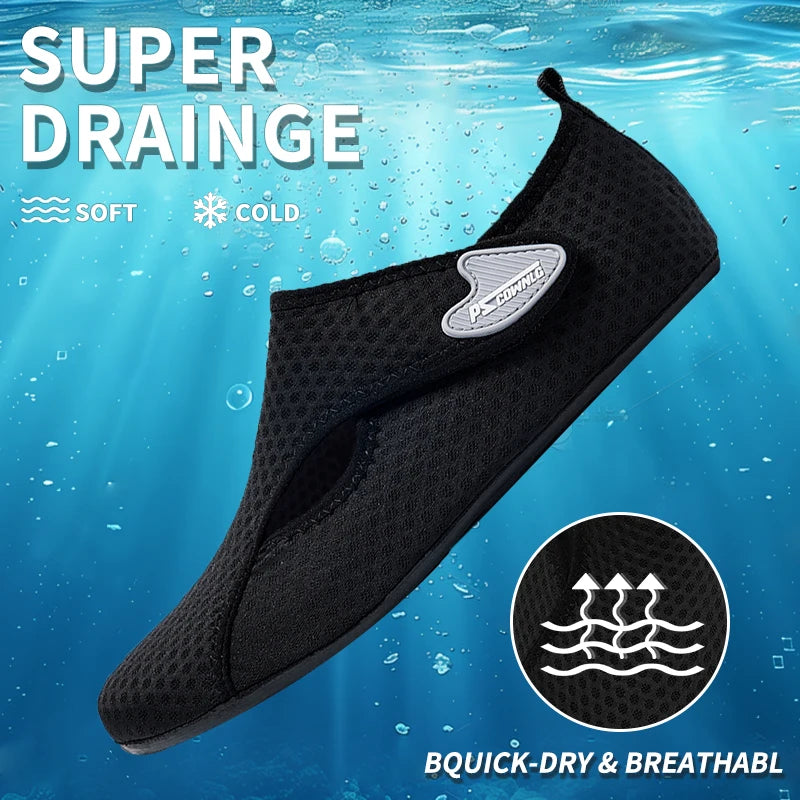 Water Sports Shoes Barefoot Quick-Dry Aqua Yoga Socks Slip-on for Men Women