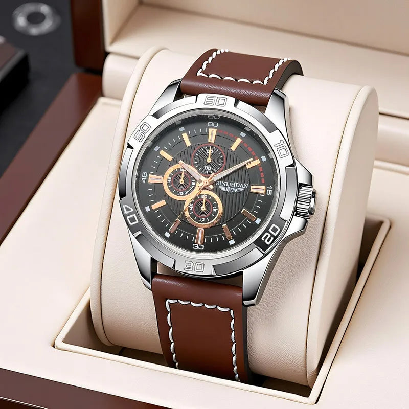 Men's Watch, High-End Fully Automatic Non-Mechanical Quartz Watch