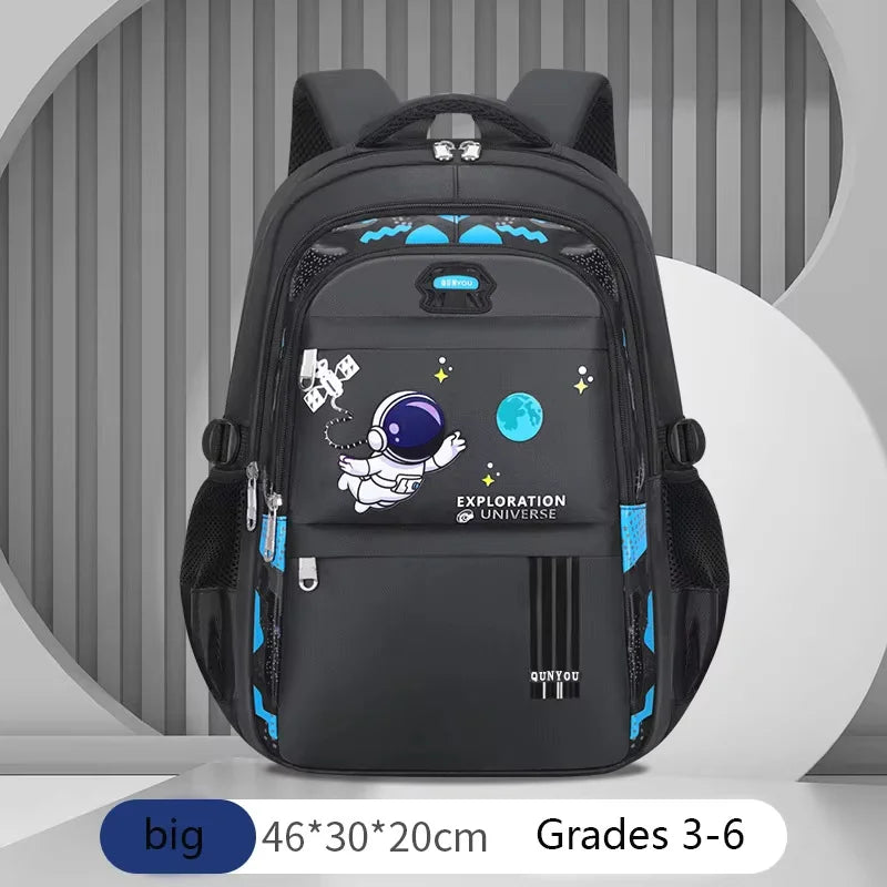Kids Backpack High quality Children School Bags For Boys Astronaut School Backpack Waterproof Primary Book Bag Mochila Infantil