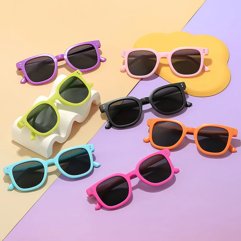Kids Sunglasses Polarized UV Protection Outdoor Beach TravelGlasses Boys Girls Shades Cute Baby Goggles Children Sun Glasses