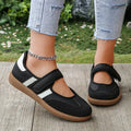 Women Sneakers 2026 New Striped Shallow Mouth Designer Shoes Spring Autumn Soft Soled Loafers Comfort Casual Female Sports Shoes
