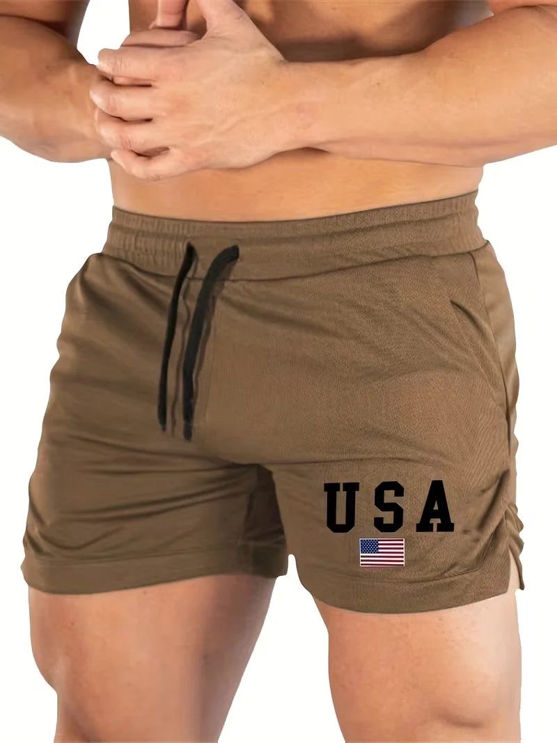 Men's Summer Fitness Pants Gym Pants Gym Shorts Running Walking Sportswear Running Shorts Male Sports Jogging
