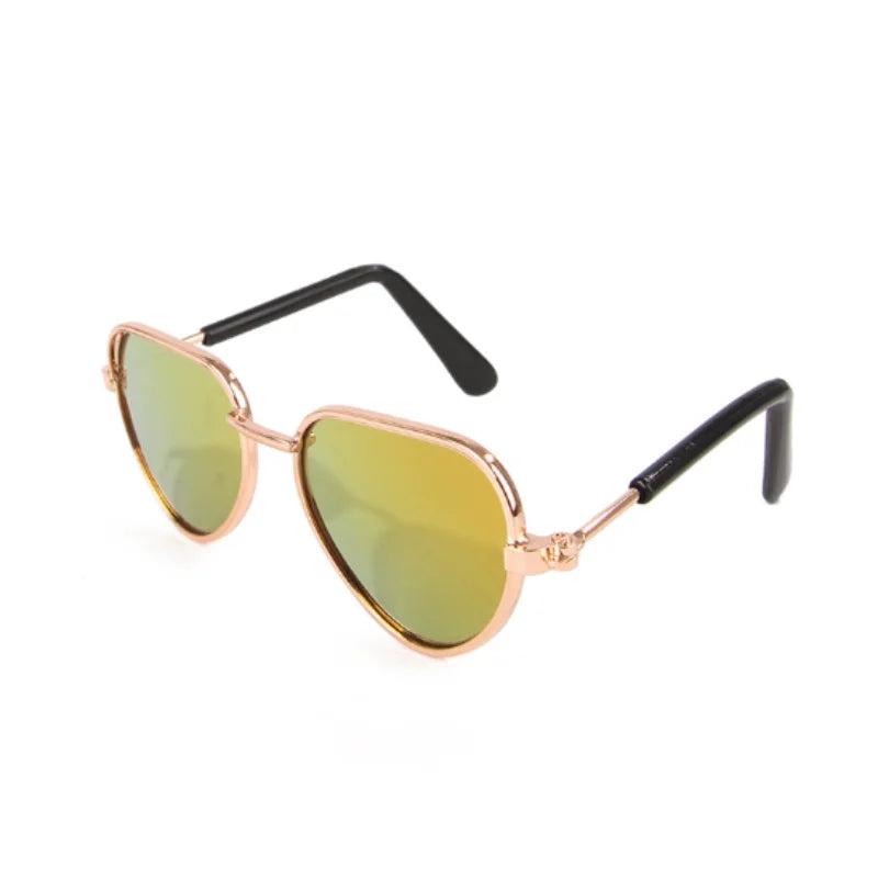 Pet Accessories Cat Glasses Non-slip Kitten Glasses Small Dog Sunglasses Puppy Kitty Cat Sunglasses Cosplay Costume Photos Props