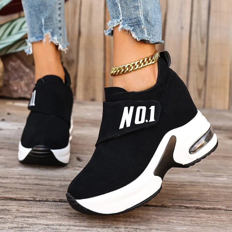 Women Ankle sneakers Walking Anti-slip Comfortable Outdoor sneakers Casual Platform Vulcanized Shoes Women New Zapatos De Mujer
